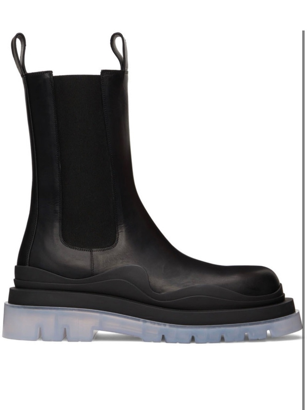 Bottega Veneta Lug Boot with Translucent Sole